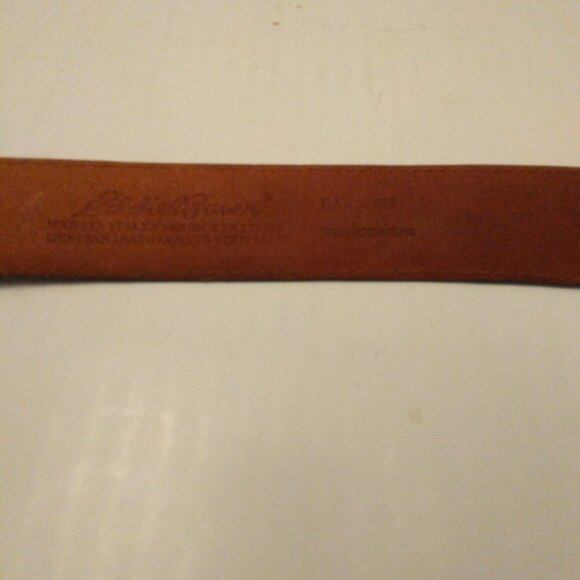 Vintage Eddie Bauer leather belt - Picture 2 of 3